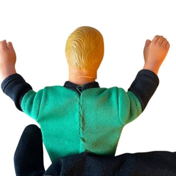 Mattel 1986 Real Men Finger Puppet Action Figure Toy Glove - Picture 5 of 6